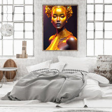Load image into Gallery viewer, Colorful Indian Woman 30*40CM(Canvas) Full Round Drill Diamond Painting
