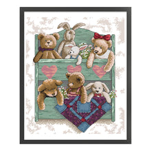 Load image into Gallery viewer, Joy Sunday - Plush Toy - 36*44CM 14CT 2 Stamped Cross Stitch

