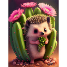 Load image into Gallery viewer, Hedgehog 30*40CM(Canvas) Full Round Drill Diamond Painting
