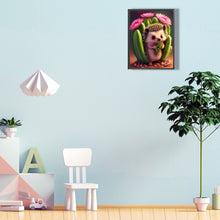 Load image into Gallery viewer, Hedgehog 30*40CM(Canvas) Full Round Drill Diamond Painting
