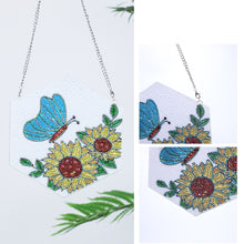 Load image into Gallery viewer, DIY Crystal Diamond Pendant Single-sided Paint by Number for Gift (MP003)
