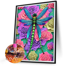 Load image into Gallery viewer, Butterfly And Dragonfly 30*40CM(Canvas) Full Round Drill Diamond Painting

