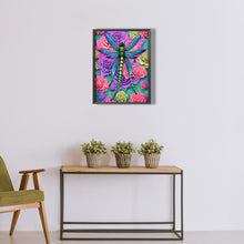 Load image into Gallery viewer, Butterfly And Dragonfly 30*40CM(Canvas) Full Round Drill Diamond Painting
