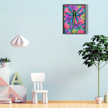 Load image into Gallery viewer, Butterfly And Dragonfly 30*40CM(Canvas) Full Round Drill Diamond Painting
