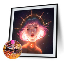 Load image into Gallery viewer, Girl 40*40CM(Canvas) Full Round Drill Diamond Painting
