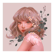 Load image into Gallery viewer, Girl 40*40CM(Canvas) Full Round Drill Diamond Painting
