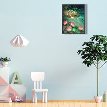 Load image into Gallery viewer, Green Beach 30*40CM(Canvas) Full Round Drill Diamond Painting
