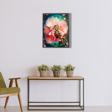 Load image into Gallery viewer, Flower-Catching Bee 30*40CM(Canvas) Full Round Drill Diamond Painting
