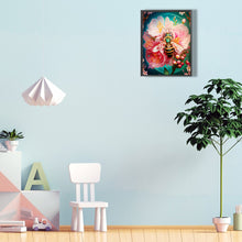 Load image into Gallery viewer, Flower-Catching Bee 30*40CM(Canvas) Full Round Drill Diamond Painting
