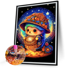 Load image into Gallery viewer, Magical Journey Of A Cat And Hedgehog 30*40CM(Canvas) Full Round Drill Diamond Painting
