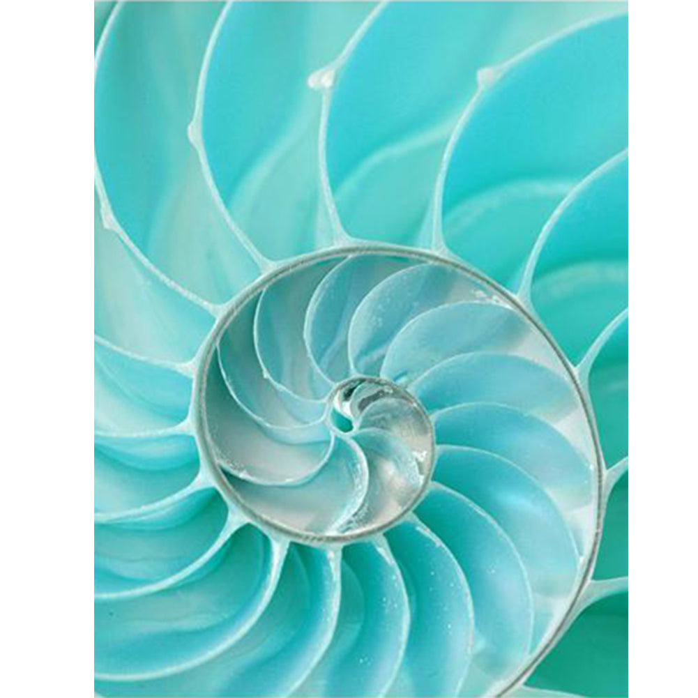 Nautilus Shell 30*40CM(Canvas) Full Round Drill Diamond Painting
