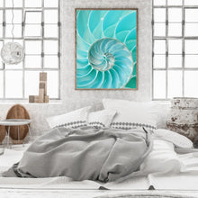 Load image into Gallery viewer, Nautilus Shell 30*40CM(Canvas) Full Round Drill Diamond Painting
