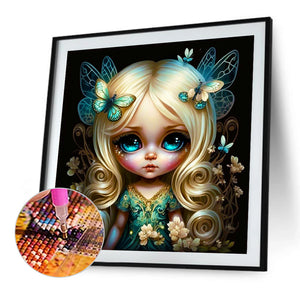 Elf Girl 40*40CM(Canvas) Full Round Drill Diamond Painting
