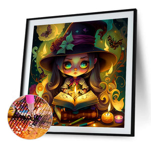 Elf Girl 40*40CM(Canvas) Full Round Drill Diamond Painting