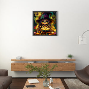Elf Girl 40*40CM(Canvas) Full Round Drill Diamond Painting