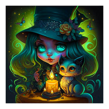 Load image into Gallery viewer, Elf Girl 40*40CM(Canvas) Full Round Drill Diamond Painting
