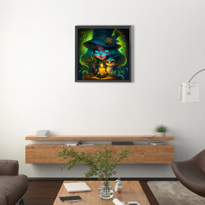 Elf Girl 40*40CM(Canvas) Full Round Drill Diamond Painting