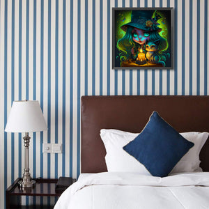 Elf Girl 40*40CM(Canvas) Full Round Drill Diamond Painting