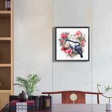 Load image into Gallery viewer, Birds In A Heart-Shaped Nest 30*30CM(Canvas) Full Round Drill Diamond Painting
