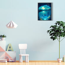 Load image into Gallery viewer, Deep-Sea Dolphin 30*40CM(Canvas) Full Round Drill Diamond Painting
