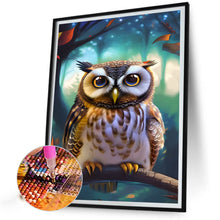 Load image into Gallery viewer, Owl 40*50CM(Canvas) Full Round Drill Diamond Painting

