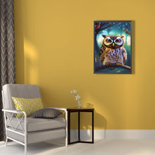 Load image into Gallery viewer, Owl 40*50CM(Canvas) Full Round Drill Diamond Painting
