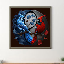 Load image into Gallery viewer, Bird Yin-Yang Diagram 50*50CM(Canvas) Full Round Drill Diamond Painting
