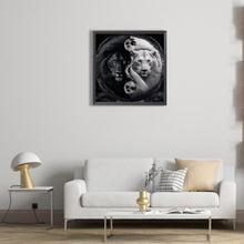 Load image into Gallery viewer, Lion Yin-Yang Diagram 50*50CM(Canvas) Full Round Drill Diamond Painting
