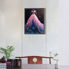 Load image into Gallery viewer, Dream Wedding Dress 30*40CM(Canvas) Full Round Drill Diamond Painting
