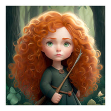 Load image into Gallery viewer, Merida Cartoon Version 30*30CM(Canvas) Full Round Drill Diamond Painting
