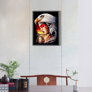 Indian 30*40CM(Canvas) Full Round Drill Diamond Painting