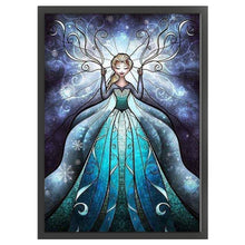 Load image into Gallery viewer, Huancan - Disney Elsa - 50*65CM 11CT 3 Stamped Cross Stitch
