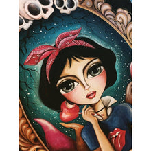 Load image into Gallery viewer, Snow White And Apple 30*40CM(Canvas) Full Round Drill Diamond Painting
