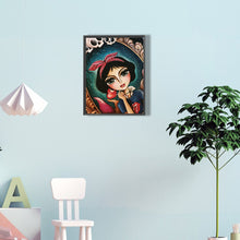 Load image into Gallery viewer, Snow White And Apple 30*40CM(Canvas) Full Round Drill Diamond Painting
