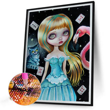 Load image into Gallery viewer, Sad Alice 30*40CM(Canvas) Full Round Drill Diamond Painting
