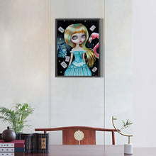 Load image into Gallery viewer, Sad Alice 30*40CM(Canvas) Full Round Drill Diamond Painting
