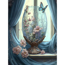 Load image into Gallery viewer, Flower Vase 30*40CM(Canvas) Full Round Drill Diamond Painting

