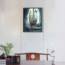 Load image into Gallery viewer, Flower Vase 30*40CM(Canvas) Full Round Drill Diamond Painting
