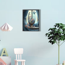 Load image into Gallery viewer, Flower Vase 30*40CM(Canvas) Full Round Drill Diamond Painting
