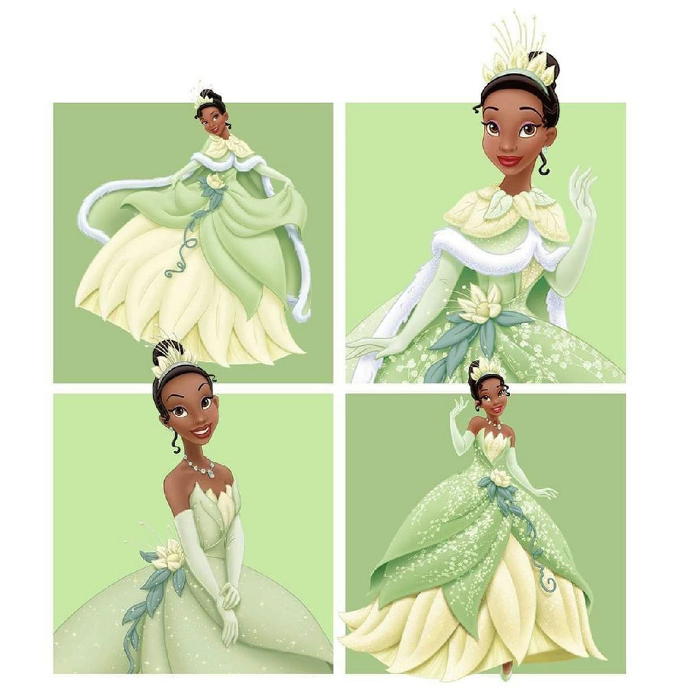 Disney Princess Tiana 40*40CM(Canvas) Full Round Drill Diamond Painting