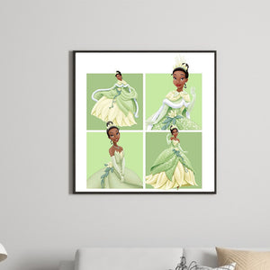 Disney Princess Tiana 40*40CM(Canvas) Full Round Drill Diamond Painting