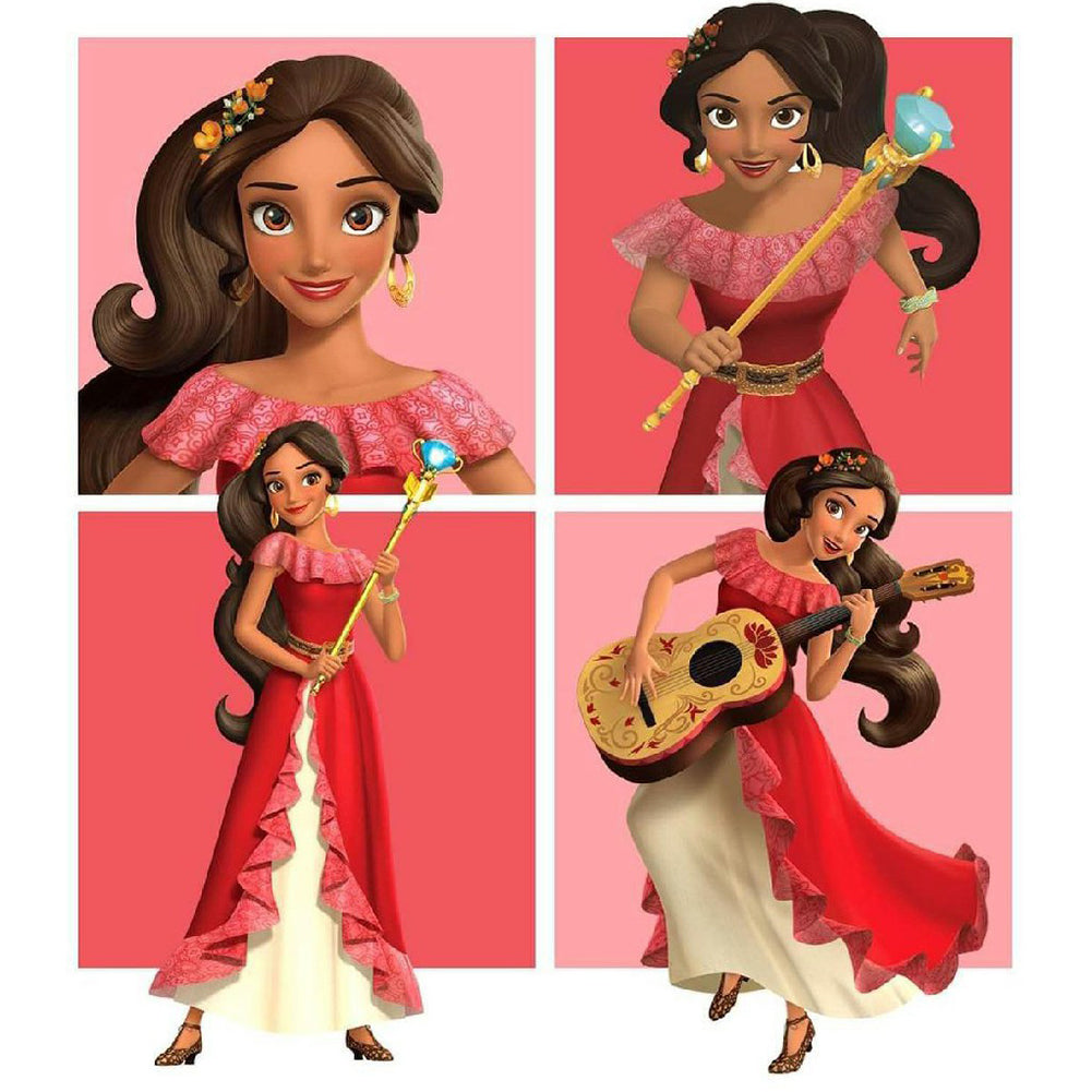 Disney Princess Elena 40*40CM(Canvas) Full Round Drill Diamond Painting
