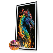Load image into Gallery viewer, Colorful Dragon 40*70CM(Canvas) Full Round Drill Diamond Painting
