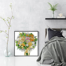 Load image into Gallery viewer, Joy Sunday - Autumn Bouquet - 33*36CM 14CT 2 Stamped Cross Stitch
