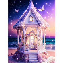 Load image into Gallery viewer, Small Castle By The Sea 30*40CM(Canvas) Full Round Drill Diamond Painting
