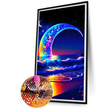 Load image into Gallery viewer, Colorful Lake And Mountain 30*50CM(Canvas) Full Round Drill Diamond Painting
