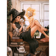 Load image into Gallery viewer, Huancan - Girl - 50*65CM 11CT 3 Stamped Cross Stitch
