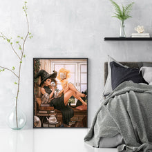 Load image into Gallery viewer, Huancan - Girl - 50*65CM 11CT 3 Stamped Cross Stitch
