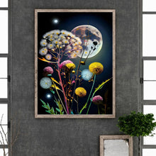 Load image into Gallery viewer, Dandelions 30*40CM(Canvas) Full Round Drill Diamond Painting

