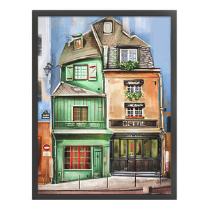 Huancan - House - 45*60CM 11CT 3 Stamped Cross Stitch